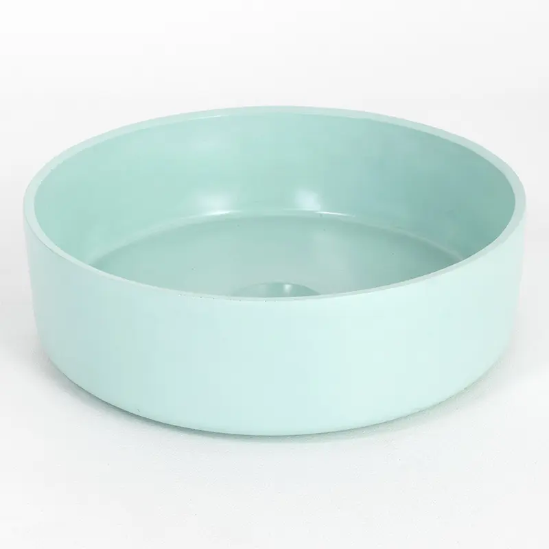 Vasque béton, 36 cm, vert clair, Boya