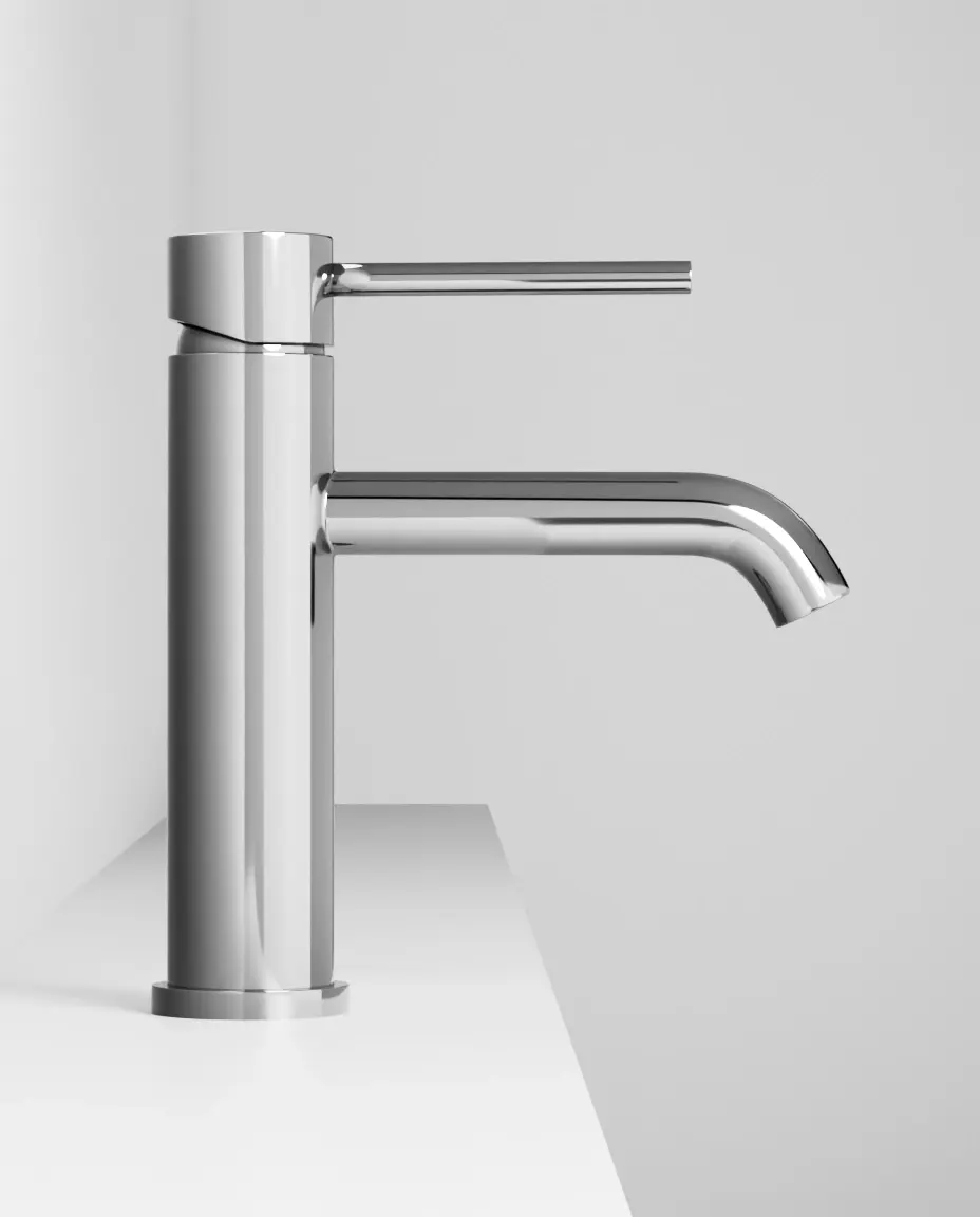 Mitigeur lavabo, chrome, Châtelet