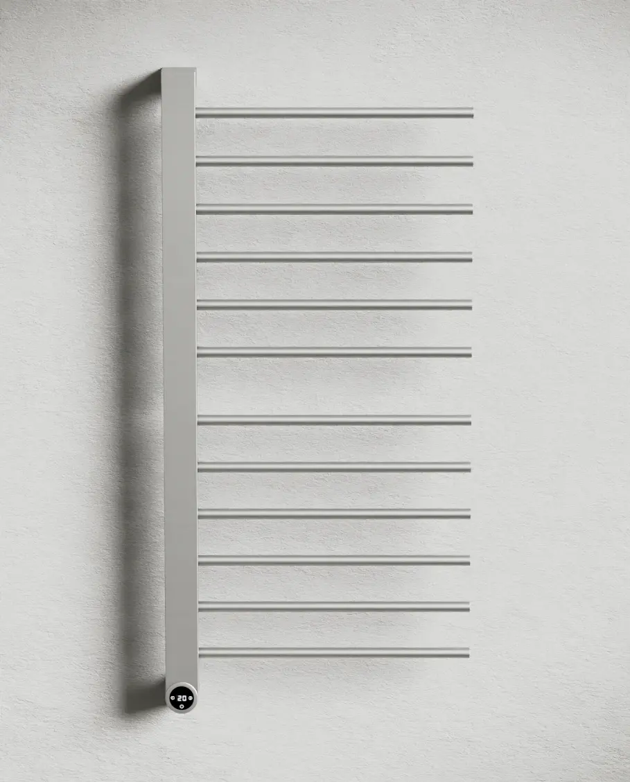 Sèche serviette 192W, Inox brossé, Calda     