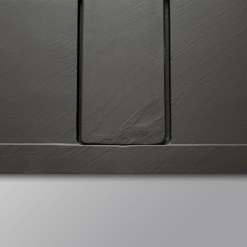 Receveur De Douche, pierre Pizarra, 90x90 ou 160x90 cm, Apolo central
