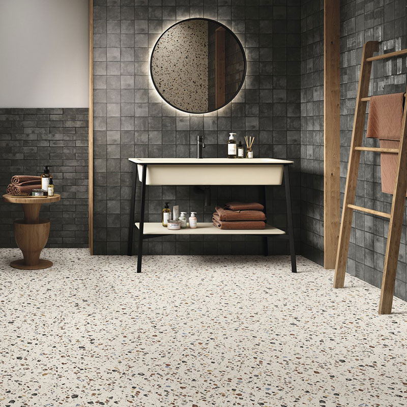 Carrelage sol et mur, 60x60 Argillae Coccio Mix