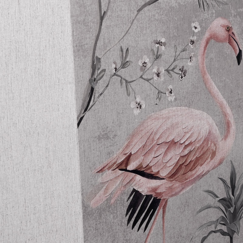 Revêtement mural 60x240 cm, toile de riz clair, B'Wall ®esin-Wood