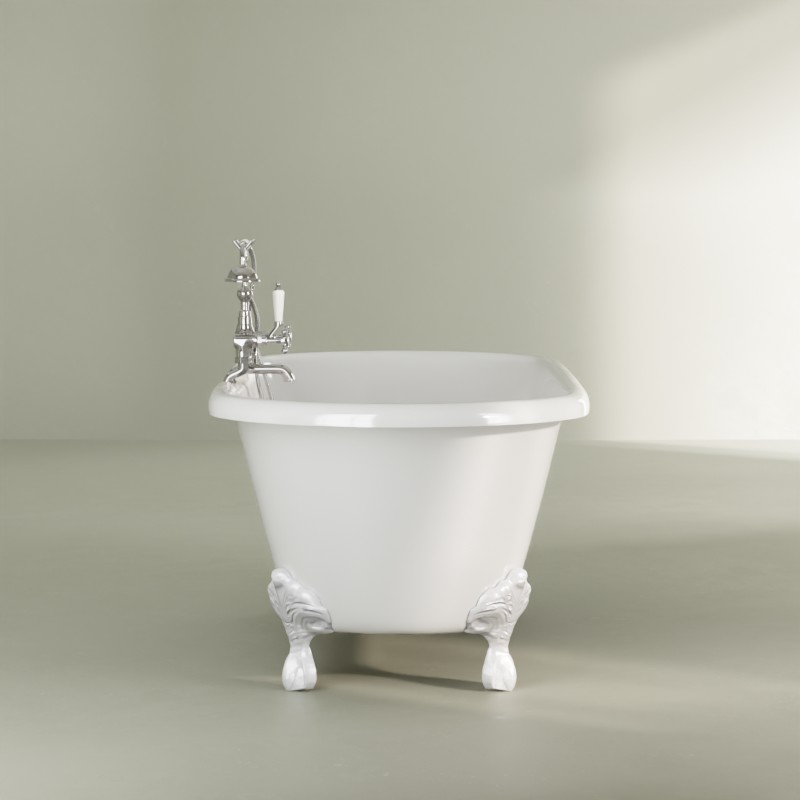 Baignoire îlot en fonte, 170x77 cm, Liverpool