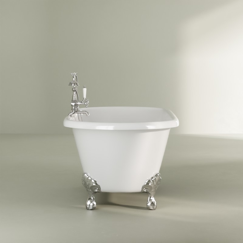 Baignoire îlot en fonte, 170x77 cm, Liverpool