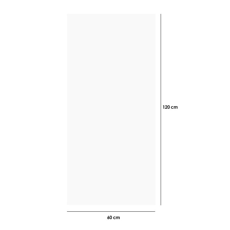 Carrelage uni sol & mur 60x120 cm, Blanco Natural
