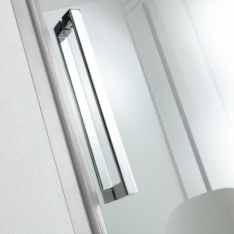 Cabine de douche pivotante 120 ou 140 x 70, 80, 90 ou 100 cm, chromé, Arena