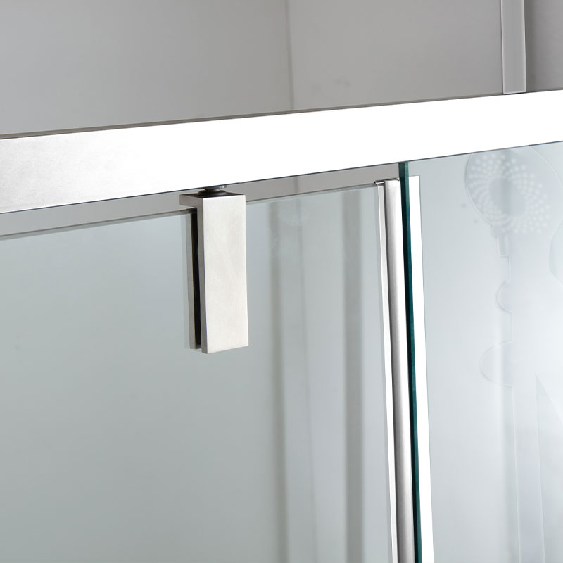 Cabine de douche pivotante 120 ou 140 x 70, 80, 90 ou 100 cm, chromé, Arena