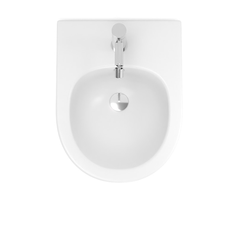 Bidet Suspendu, 48x37, Blanc mat, Celia