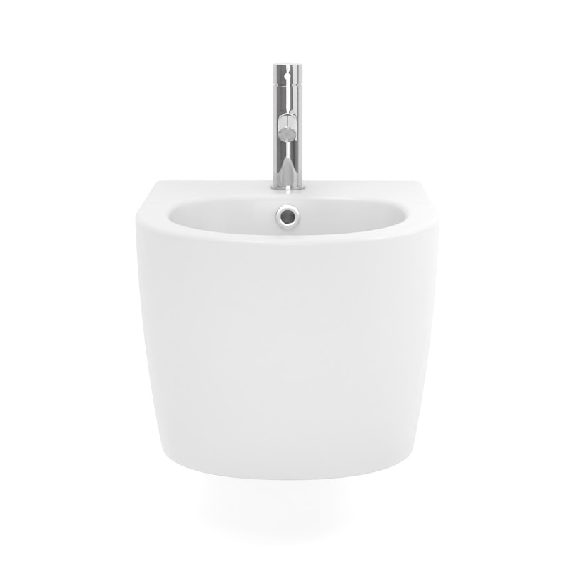 Bidet Suspendu, 48x37, Blanc mat, Celia