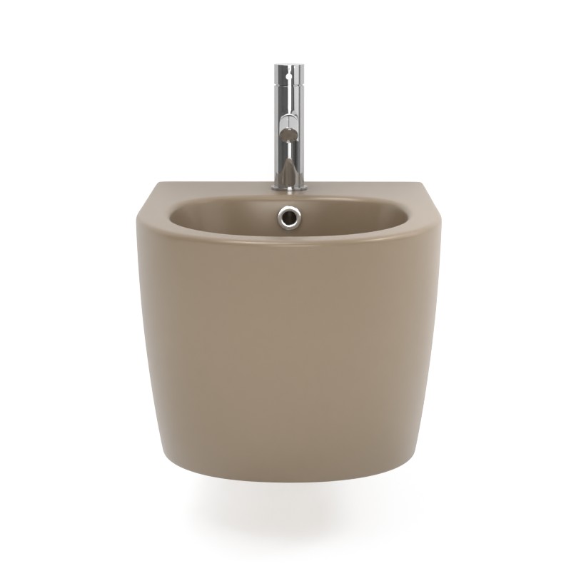 Bidet Suspendu, 48x37, Cappuccino mat, Celia