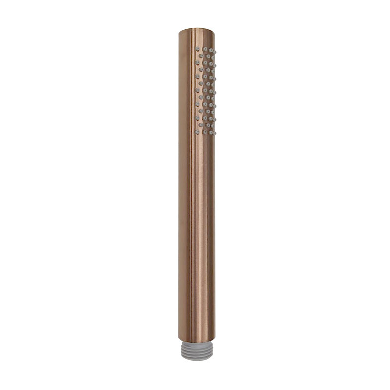 Colonne de douche avec mitigeur thermostatique, Ø25cm, doré rose brossé, Châtelet