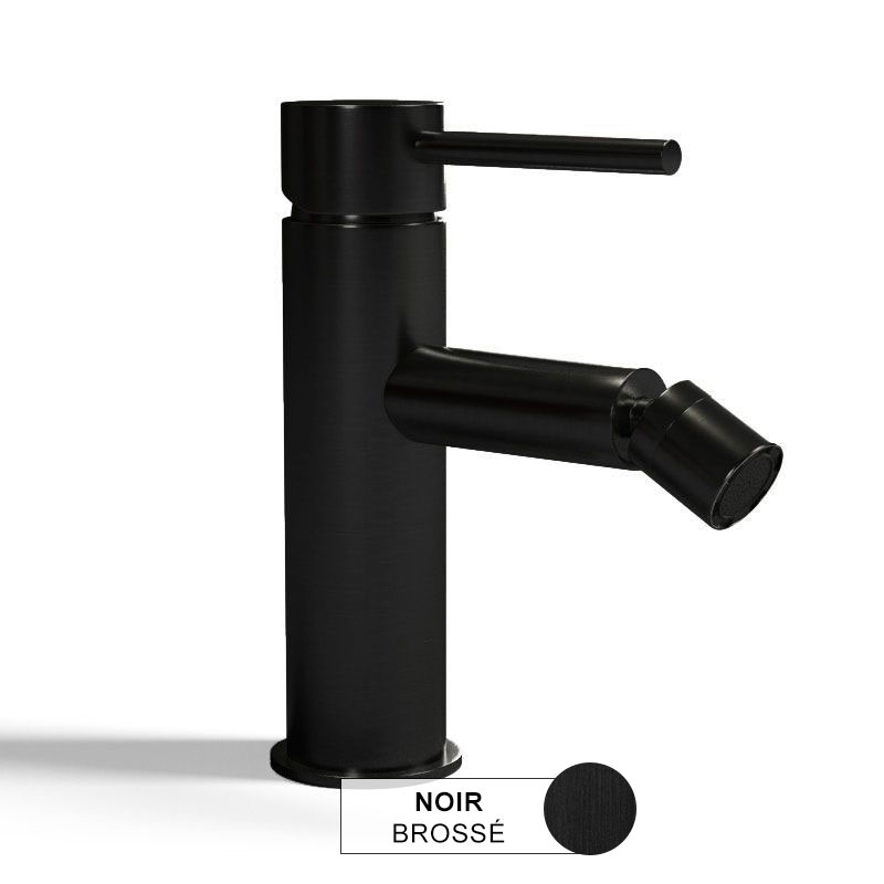 Robinet mitigeur bidet noir brossé, Châtelet III