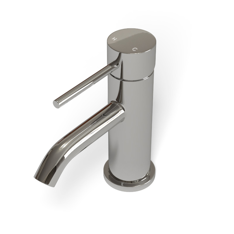 Robinet mitigeur lave-mains, chrome, Châtelet