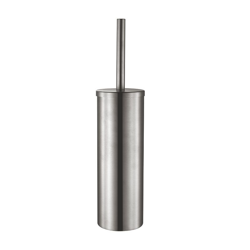 Niche murale porte-rouleau + porte-balayette, 60x17 cm, inox brossé, Châtelet
