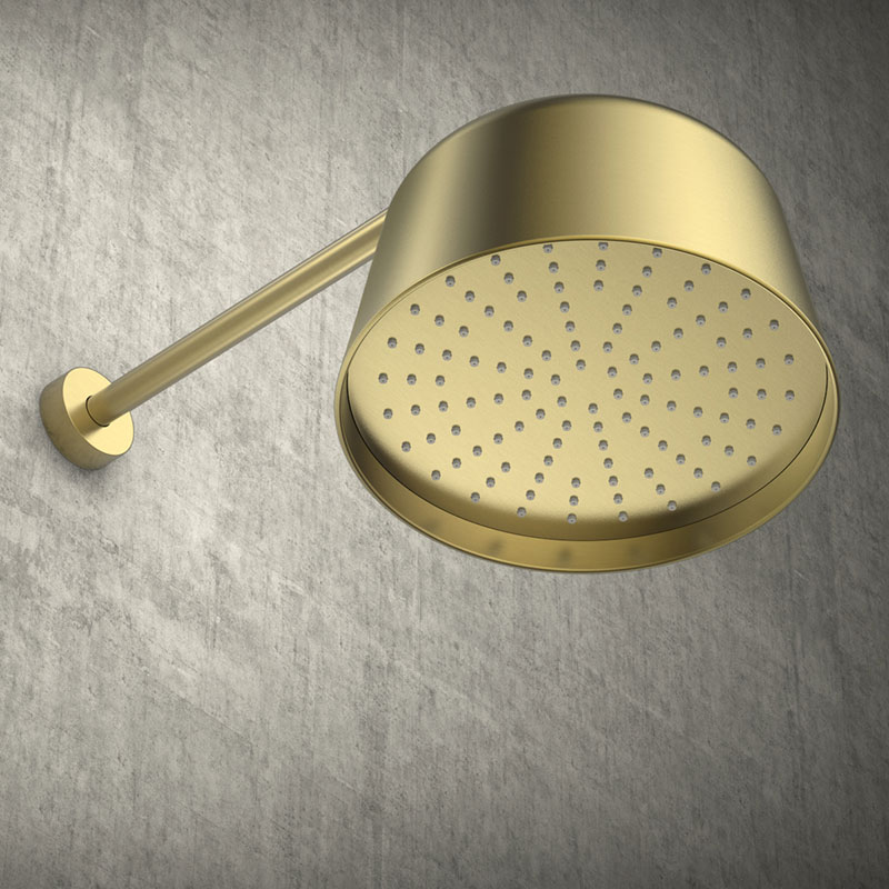 Pomme de douche murale, ⊘ 26,5 cm, 3 couleurs 