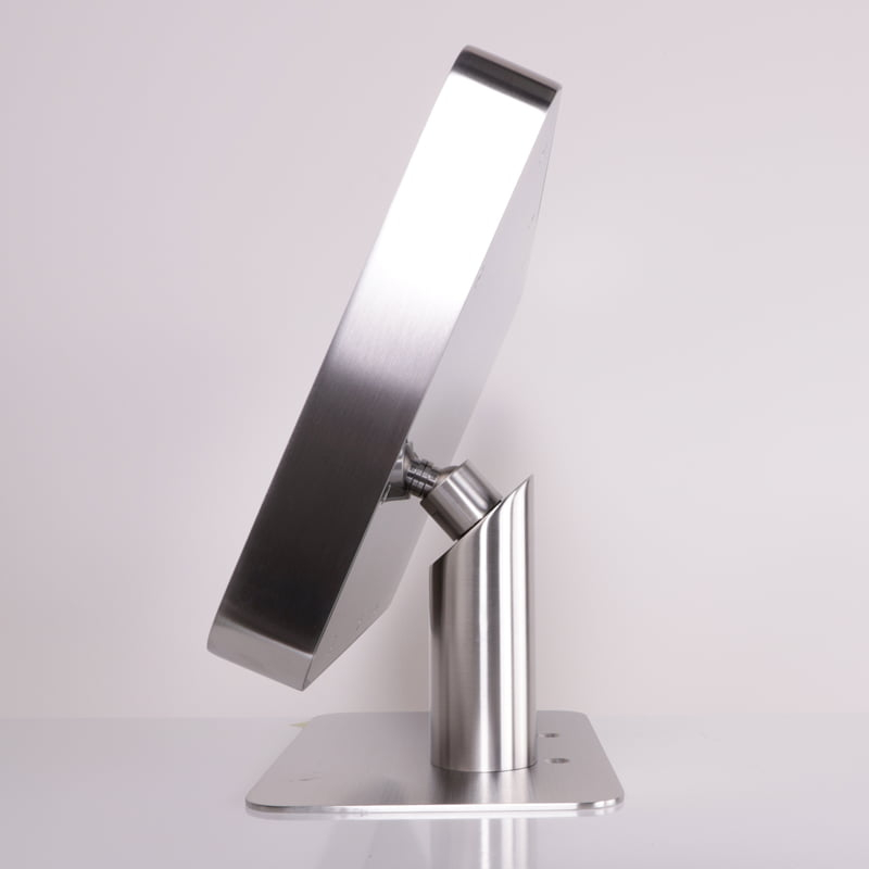 Douche thermostatique, ciel de douche carré et douches épaules, inox brossé Châtelet