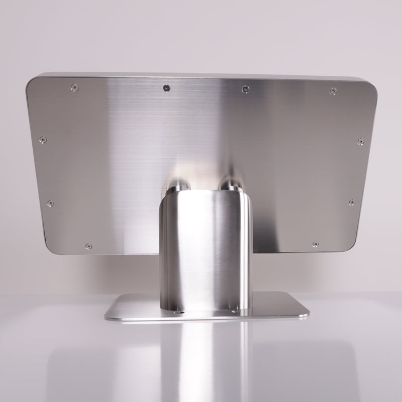 Douche thermostatique, ciel de douche carré et douches épaules, inox brossé Châtelet