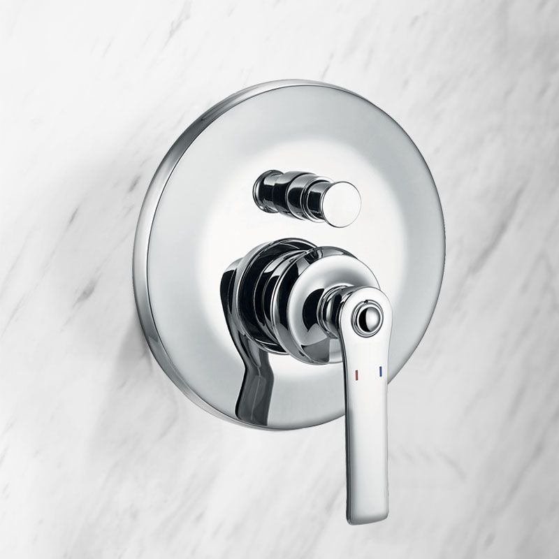 Composition de douche mitigeur chromée, Liberty