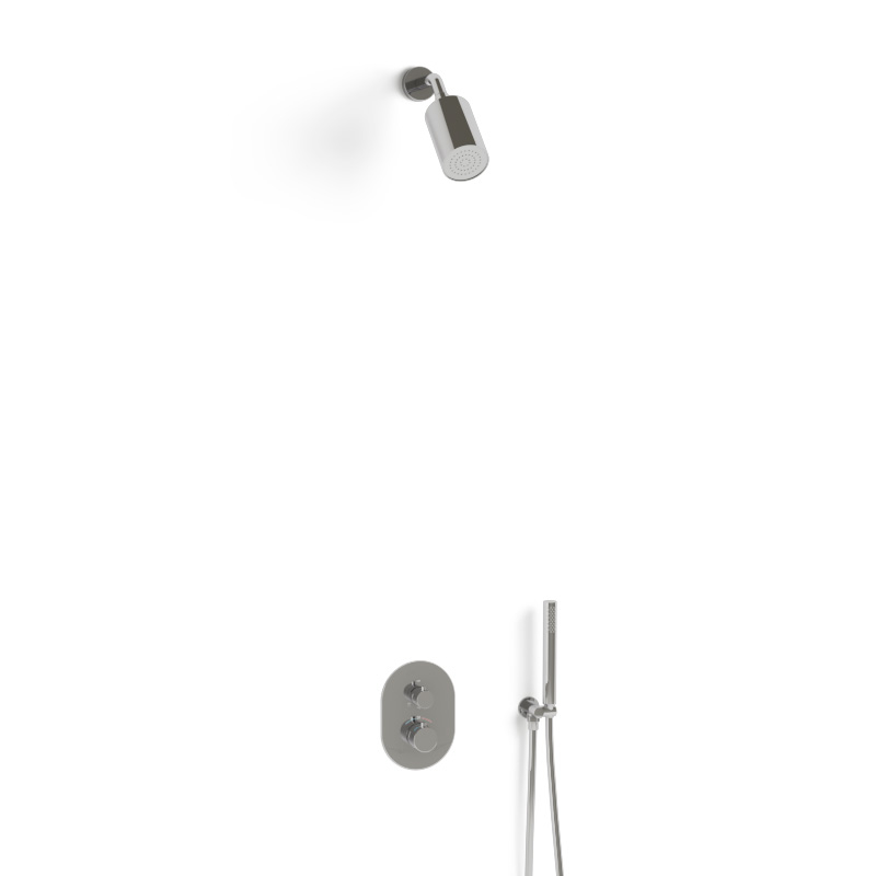Douche thermostatique, douche épaules, chromé Châtelet