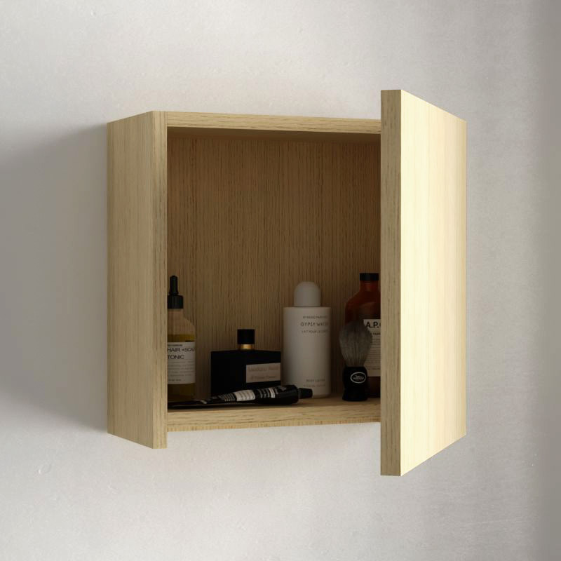 Cube de rangement 33x33 cm, Chêne clair, Cubo