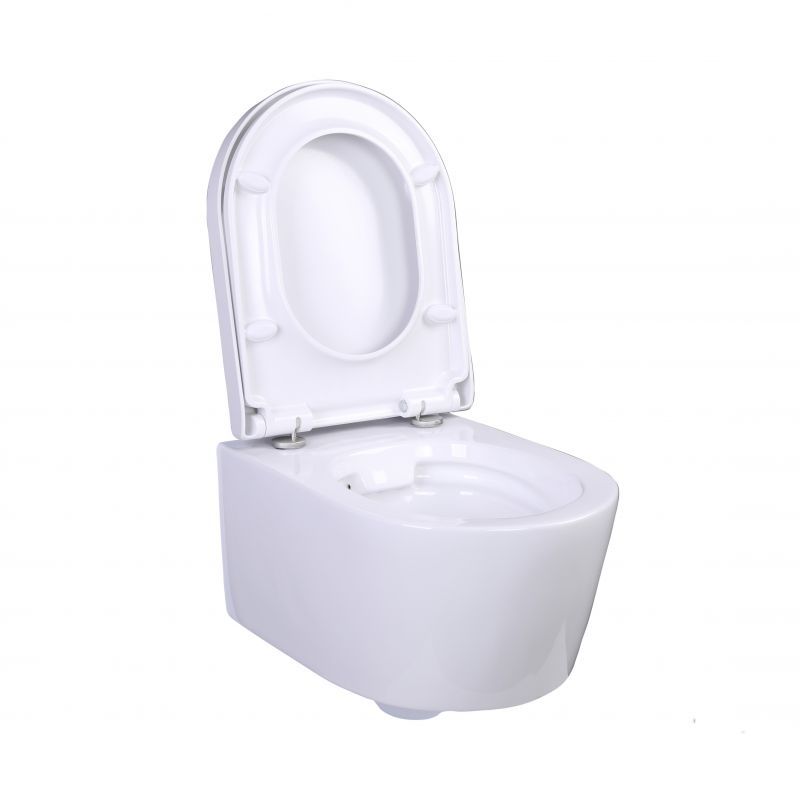 WC suspendu blanc compact, Alto
