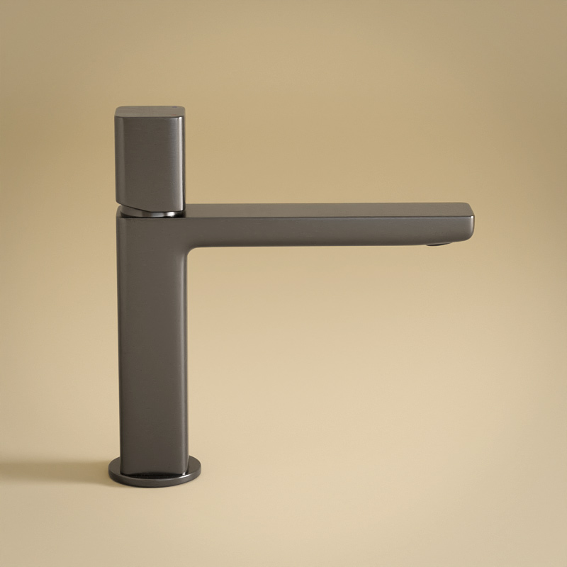 Deauville, Mitigeur Lavabo Gun Métal Brossé