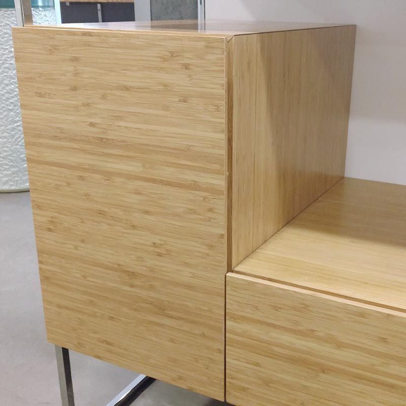 Meuble salle de bain 120 cm, Bambou, Frame