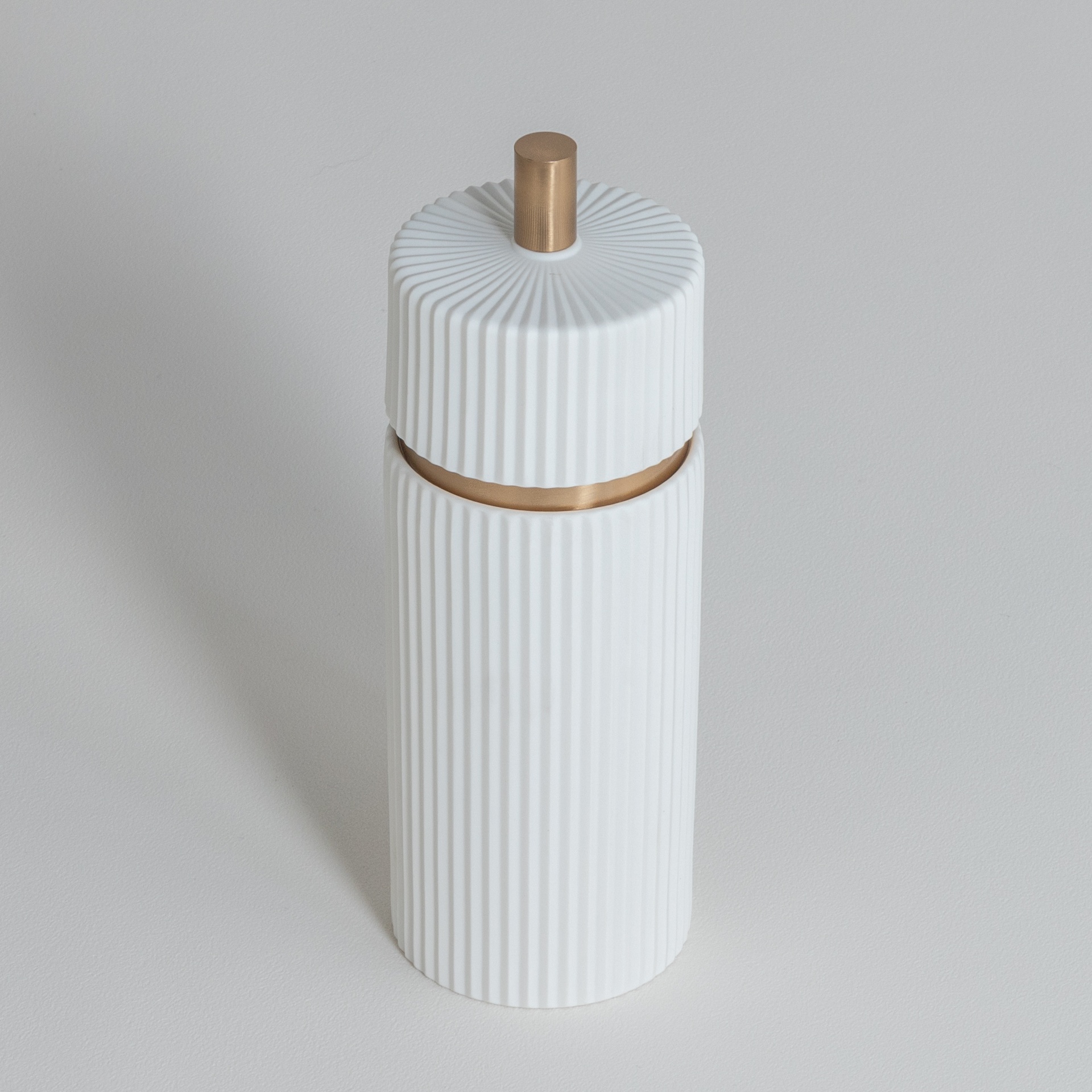 Pot en porcelaine, 2 dimensions, Blanc