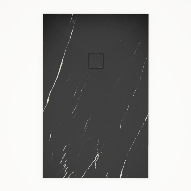 Receveur 90x120 et 140, Marbre, Black Marquina, Lake