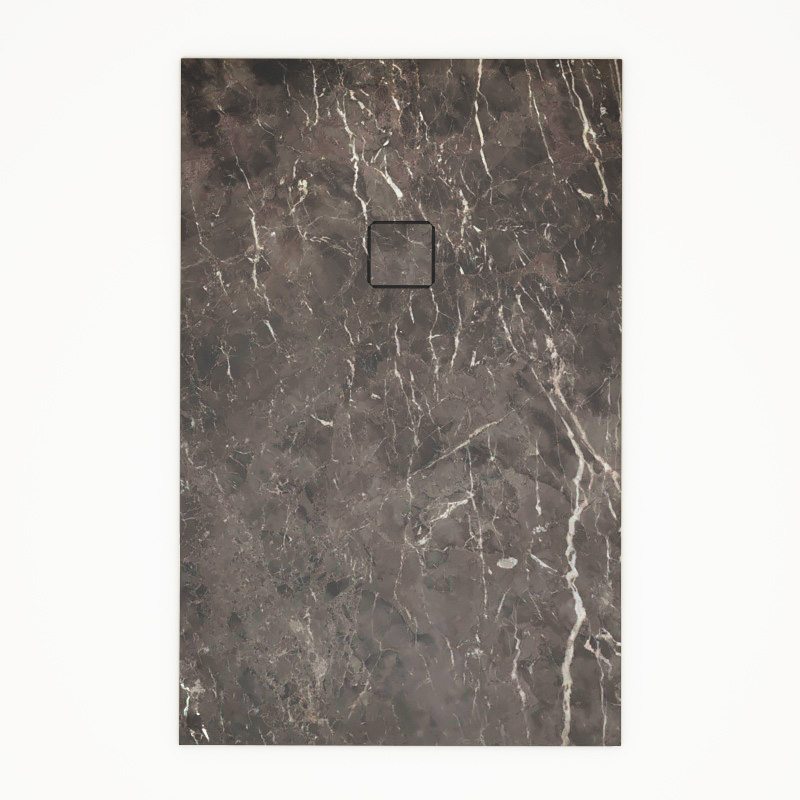 Receveur 90x120 et 140, Marbre, Turk Grey, Lake