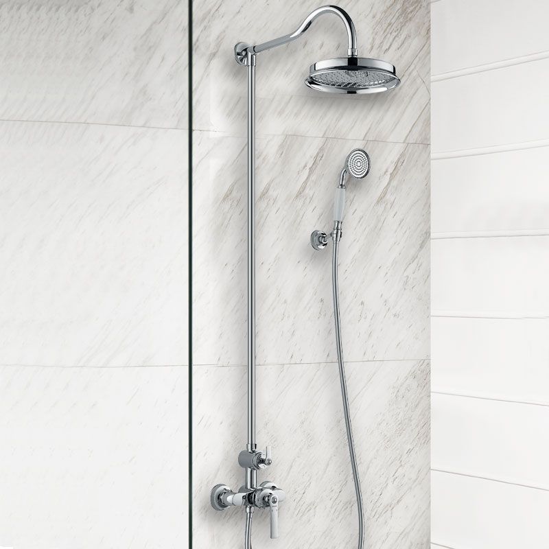 Colonne de douche avec mitigeur mécanique chromée, Liberty