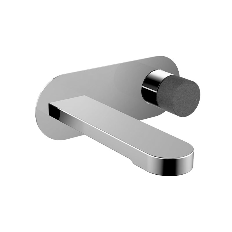 Manette pour mitigeur encastré Flow Round, Dark Concrete