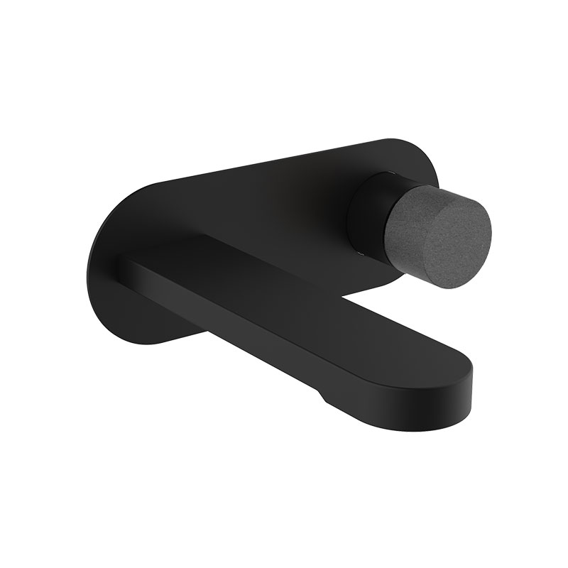Manette pour mitigeur encastré Flow Round, Dark Concrete