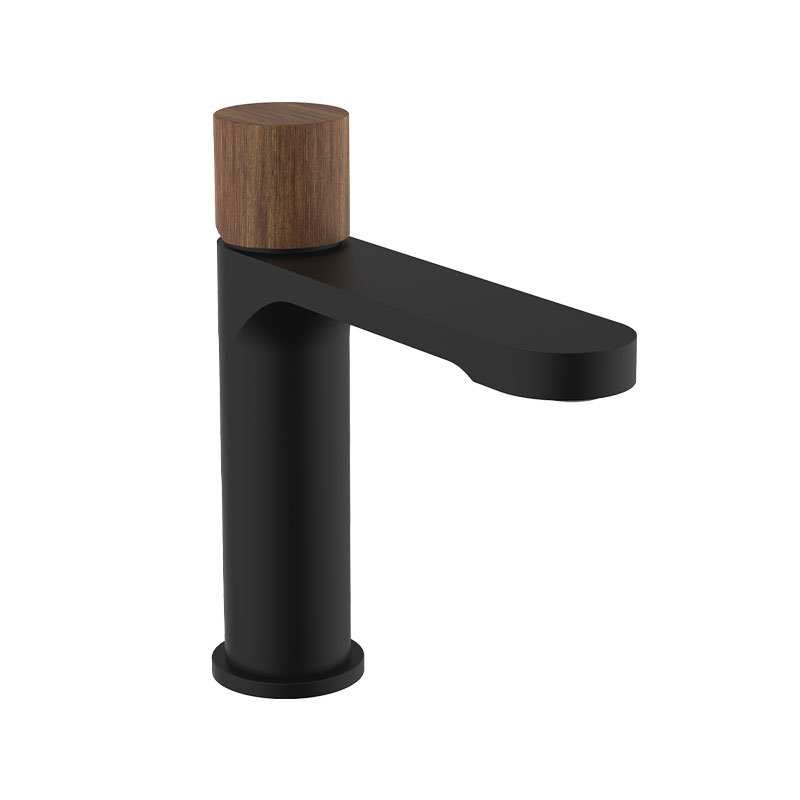 Manette pour mitigeur lavabo Flow Round, Wengé