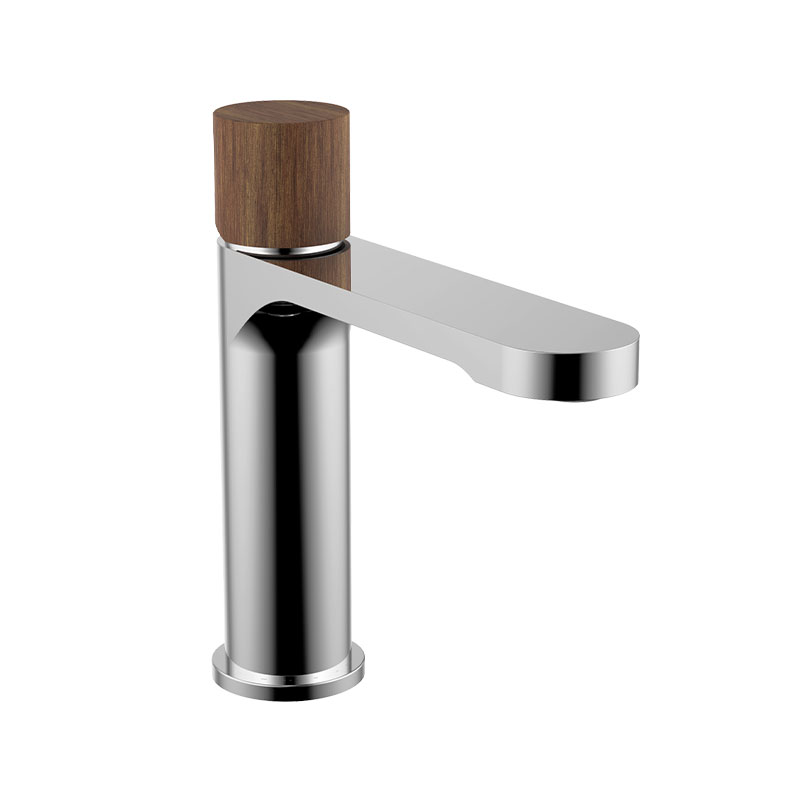 Manette pour mitigeur lavabo Flow Round, Wengé