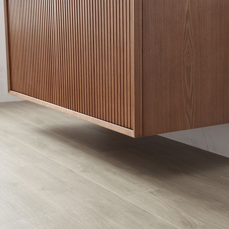 Meuble suspendu 120 Cm, Plan en résine minérale, Vasque Terrazzo Gris