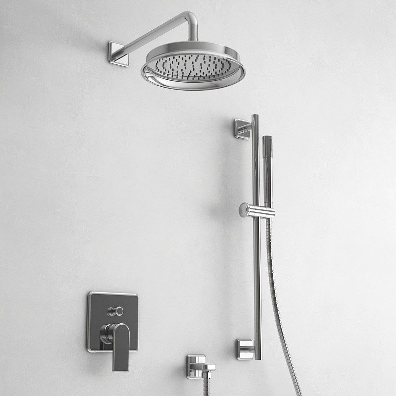 Pack douche à encastrer mitigeur, chromé, Monceau