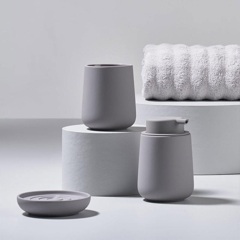 Distributeur de savon liquide à poser, Gull Grey, Nova