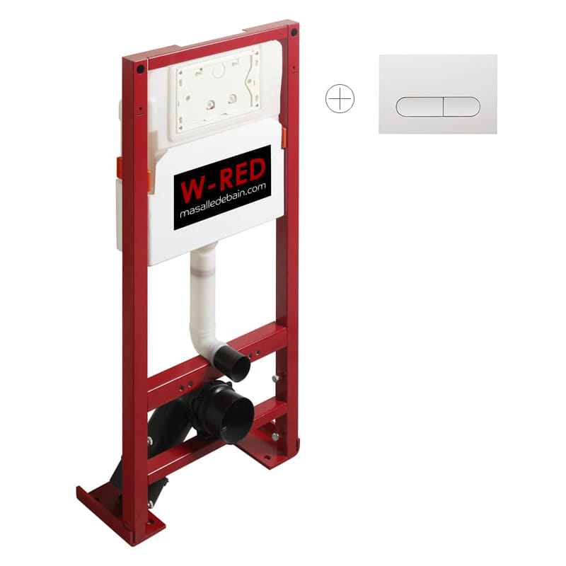 Bati-support STANDARD Autoportant universel, plaque rectangulaire W-RED