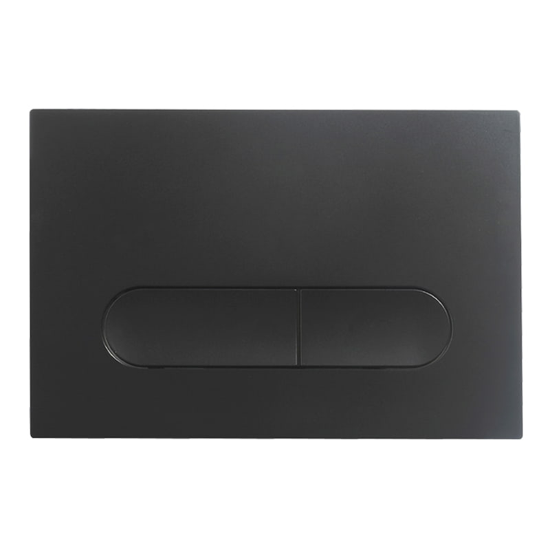 PACK Bati-support STANDARD  Autoportant + WC Noir mat Flavia + plaque