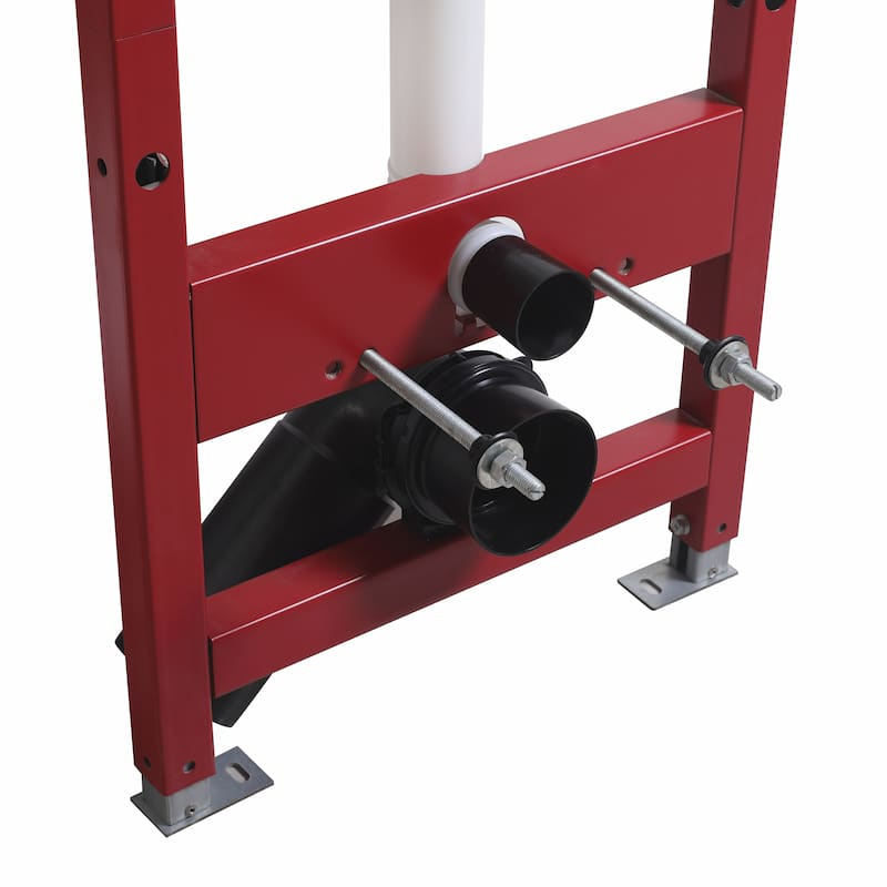 Bati-support, PRO universel, plaque de déclenchement double touche W-RED