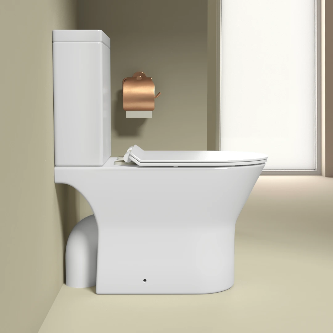 WC à poser avec mécanisme électronique, Jules