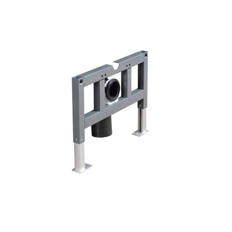 WC suspendu ne nécessitant pas de réservoir + abattant + bâti-support, blanc mat W1.0