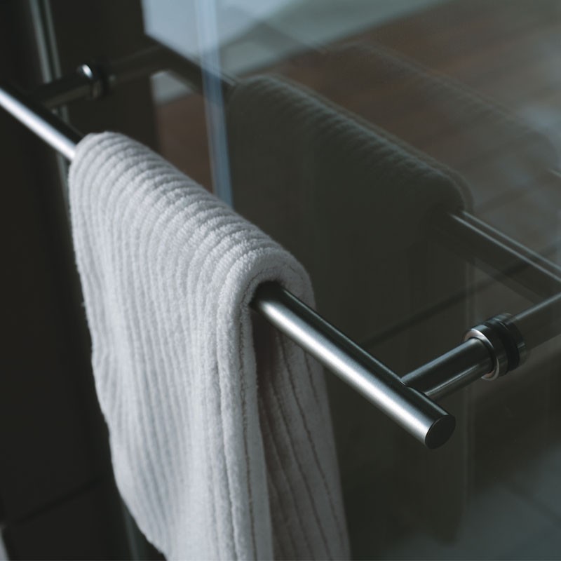 Cabine de douche coulissante 160 cm, Rolling, profilé chromé brossé