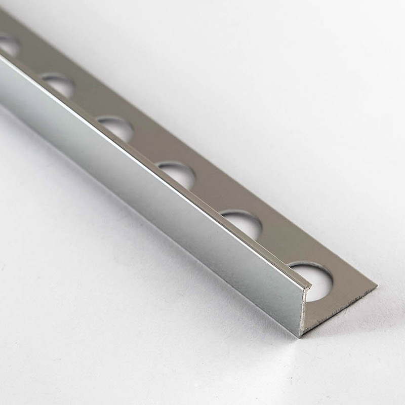 Profilé aluminium en L 4 coloris 12mm 260cm
