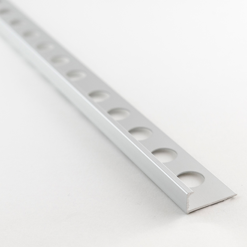 Profilé aluminium en L 4 coloris 12mm 260cm
