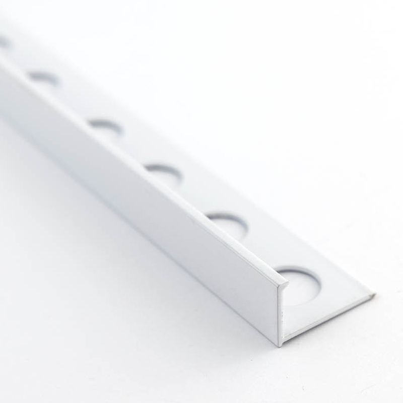 Profilé aluminium en L 4 coloris 12mm 260cm