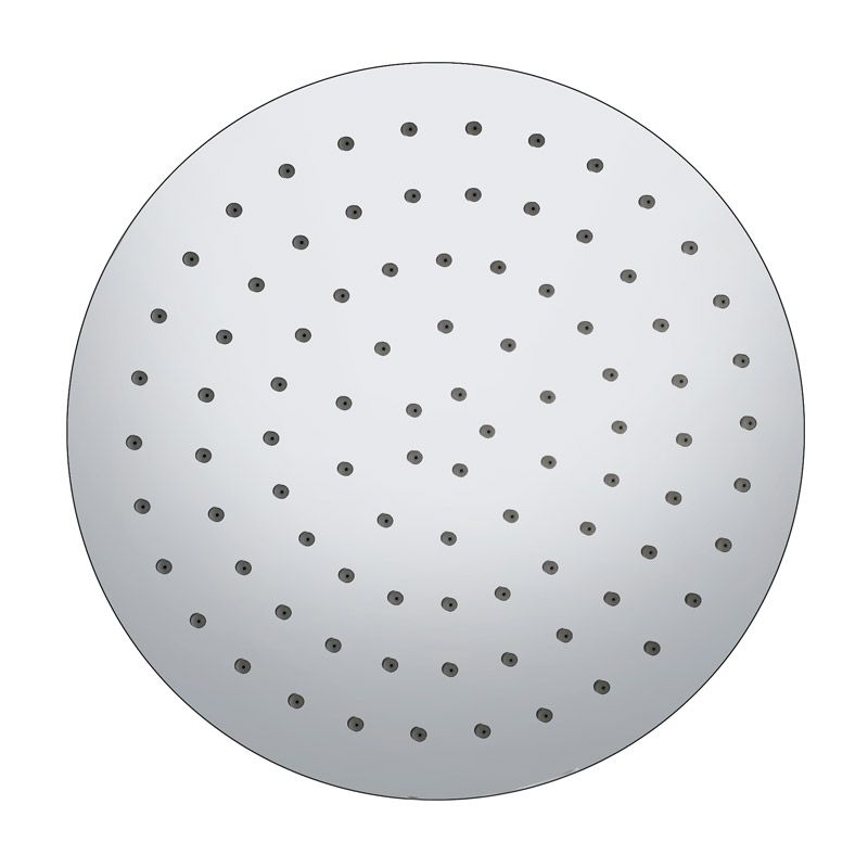 Pommeau de douche Roll, 2 dimensions,  et bras de douche plafond 25cm