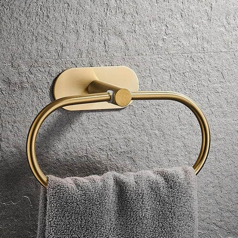 Anneau Porte-serviette, adhésif Sansvis, 4 couleurs