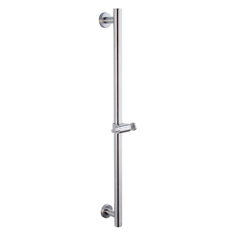 Set de douche complet avec barre, douchette ronde Châtelet II, chrome